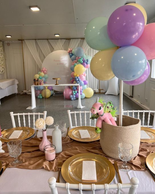 Erster Geburtstag einer kleinen Prinzessin